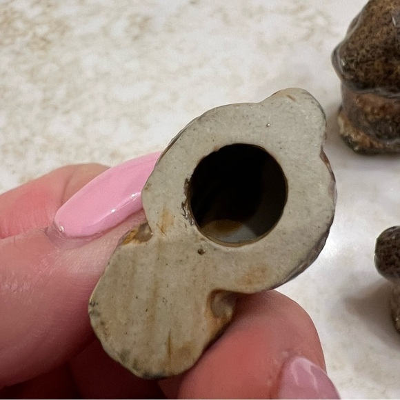 Vintage OMC Otagiri Japan Mini Ceramic Bunny Figurines - Picture 9 of 16